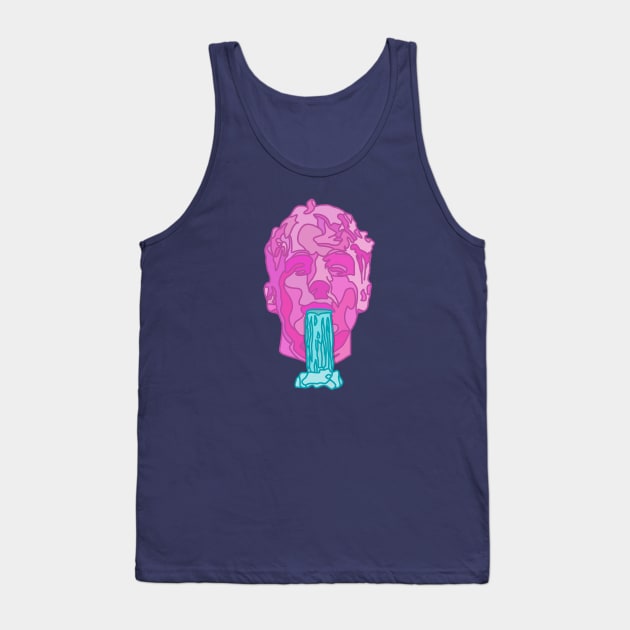 Glass Animals Soda Waterfalls (Head Only) Tank Top by SpareFilm